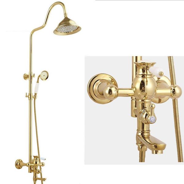 bathroom shower sets quality 8" in-wall rainfall faucet set wall mounted black rose gold kit +handshower swivel tub spout
bathroom shower sets quality 8" in-wall rainfall faucet set wall mounted black rose gold kit +handshower swivel tub spout