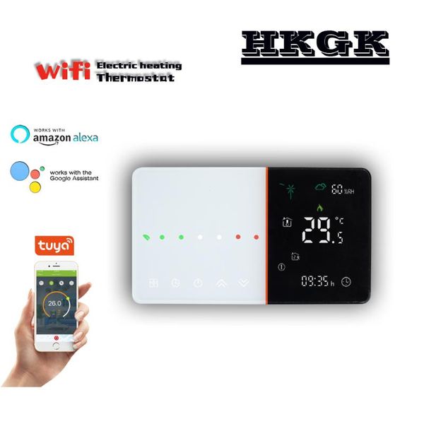 smart home control wifi tuya thermostat-temperature controller electric heating ,works with alexa google 24vac95-240vac
smart home control wifi tuya thermostat-temperature controller electric heating ,works with alexa google 24vac95-240vac