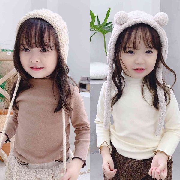 autumn winter pure cotton solid color high collar base t shirts for girls stringy selvedge soft casual clothes 210508, Blue
autumn winter pure cotton solid color high collar base t shirts for girls stringy selvedge soft casual clothes 210508, Blue