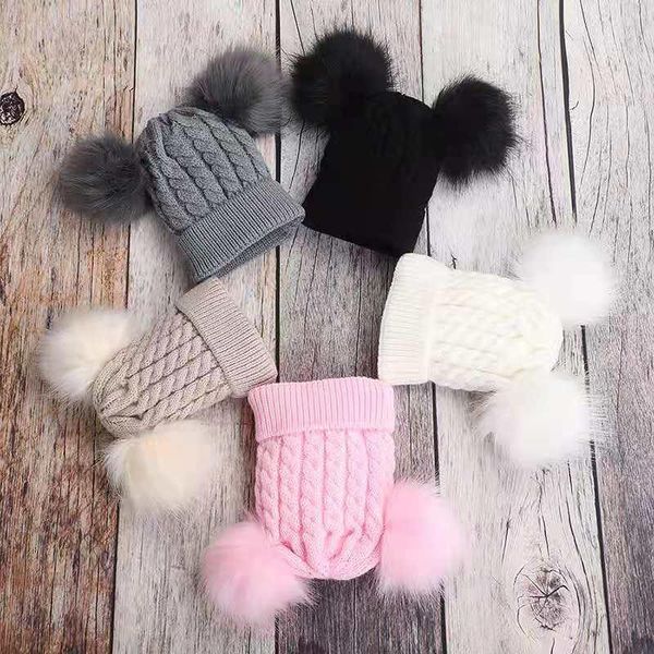 beanies winter thickened children's wool hat double ball 0-3 baby knitted beanie spot wholesale
beanies winter thickened children's wool hat double ball 0-3 baby knitted beanie spot wholesale