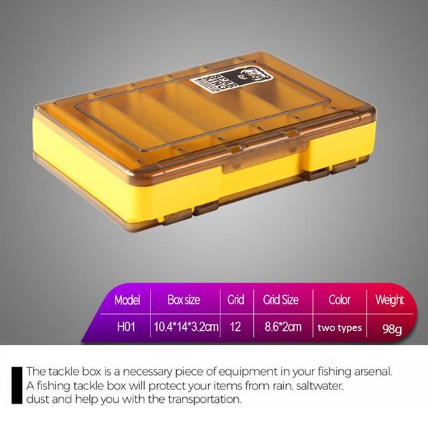 fishing accessories double sided tackle box 12 compartments bait lure hook storage plastic case tool
fishing accessories double sided tackle box 12 compartments bait lure hook storage plastic case tool