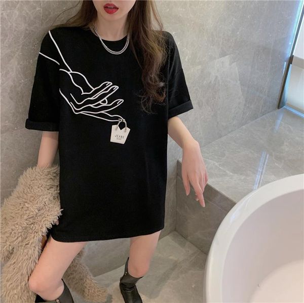 casual loose white t shirts women fashion streetwear graphic tee summer plus size gothic punk clothes women's t-shirt
casual loose white t shirts women fashion streetwear graphic tee summer plus size gothic punk clothes women's t-shirt