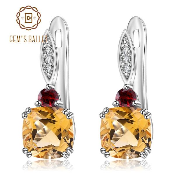 stud gem's ballet 5.21ct cushion natural citrine garnet 925 sterling silver birthstone earrings for women wedding fine jewelry, Golden;silver
stud gem's ballet 5.21ct cushion natural citrine garnet 925 sterling silver birthstone earrings for women wedding fine jewelry, Golden;silver