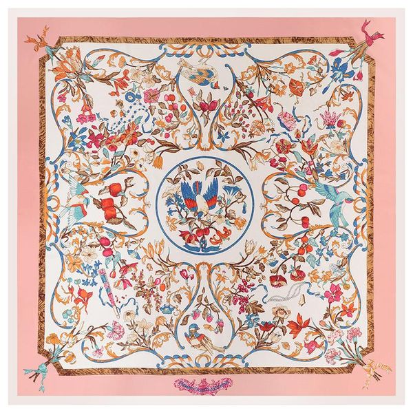 scarves 130cm fashion silk scarf women large shawls sky lucky birds nest print square wraps femme foulard big size shawl hijab, Blue;gray
scarves 130cm fashion silk scarf women large shawls sky lucky birds nest print square wraps femme foulard big size shawl hijab, Blue;gray