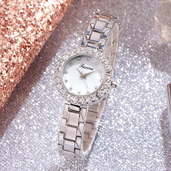 watch women bayan kol saati quartz wristwatches ladies round alloy small and exquisite female bracelet t510, Slivery;brown
watch women bayan kol saati quartz wristwatches ladies round alloy small and exquisite female bracelet t510, Slivery;brown