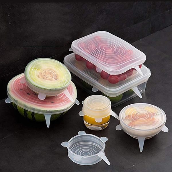 kitchen storage & organization 6pcs silicone lids cover for dishes universal cookware bowl pot reusable stretch fresh
kitchen storage & organization 6pcs silicone lids cover for dishes universal cookware bowl pot reusable stretch fresh