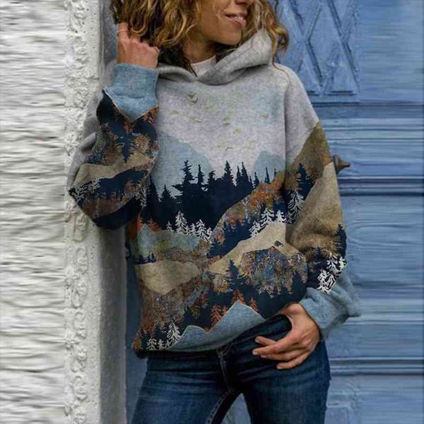 elegant mountain print hoodie women autumn winter long sleeve hooded pullover female hoodies sudaderas mujer, Black
elegant mountain print hoodie women autumn winter long sleeve hooded pullover female hoodies sudaderas mujer, Black