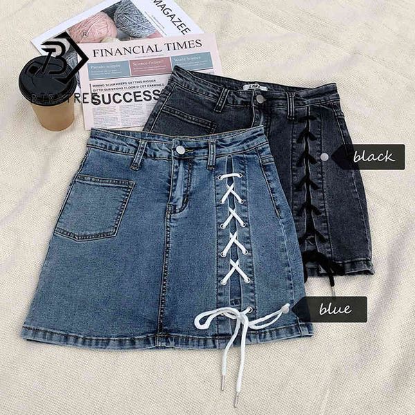 new spring summer lace up denim skirts women pencil skirts pocket elastic short mini jeans skirt b11901x 210419, Black
new spring summer lace up denim skirts women pencil skirts pocket elastic short mini jeans skirt b11901x 210419, Black