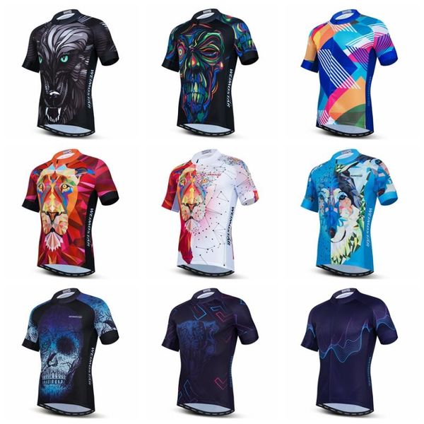 men cycling jersey short sleeve summer mtb road bike bicycle clothing 3d lion wolf shirts maillot ropa ciclismo racing sets, Black;blue
men cycling jersey short sleeve summer mtb road bike bicycle clothing 3d lion wolf shirts maillot ropa ciclismo racing sets, Black;blue