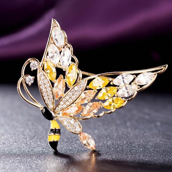 pins, brooches zlxgirl copper jewelry nice colorful horse eye cubic zircon butterfly bouquet women's year hijab pins, Gray
pins, brooches zlxgirl copper jewelry nice colorful horse eye cubic zircon butterfly bouquet women's year hijab pins, Gray