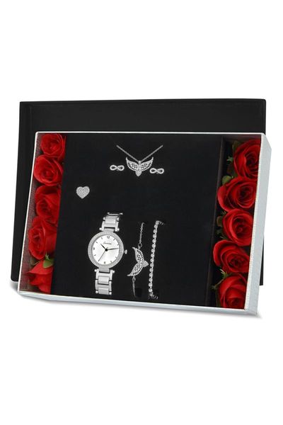 earrings & necklace women's fashion jewelry women silver plated angel wing bracelet ring clock sets
earrings & necklace women's fashion jewelry women silver plated angel wing bracelet ring clock sets