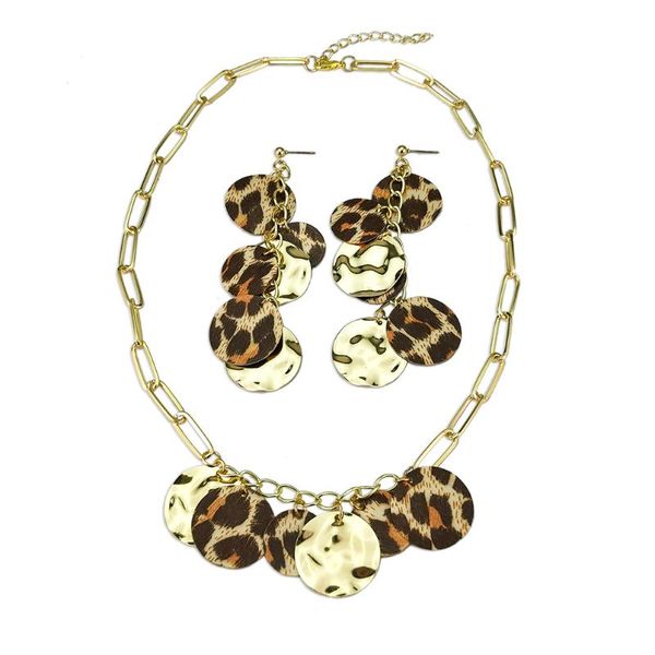 earrings & necklace manilai leopard metal pendant earring sets gold color for women statement set fashion wedding jewelry, Silver
earrings & necklace manilai leopard metal pendant earring sets gold color for women statement set fashion wedding jewelry, Silver