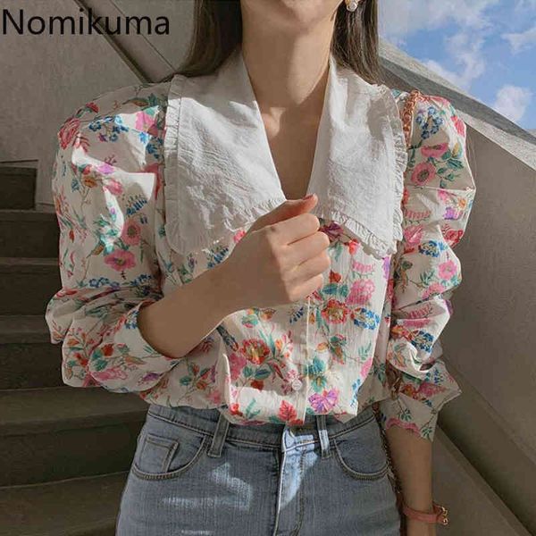 nomikuma korea chic floral women shirts peter pan collar puff sleeve blouse spring new elegant sweet blusas femme 6f924 210427, White
nomikuma korea chic floral women shirts peter pan collar puff sleeve blouse spring new elegant sweet blusas femme 6f924 210427, White