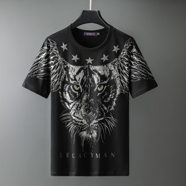 men's t-shirts arrival fashion summer goods drilling tiger cotton short sleeve t-shirt men o-neck t shirt brand clothing tshirt m4hd, White;black
men's t-shirts arrival fashion summer goods drilling tiger cotton short sleeve t-shirt men o-neck t shirt brand clothing tshirt m4hd, White;black