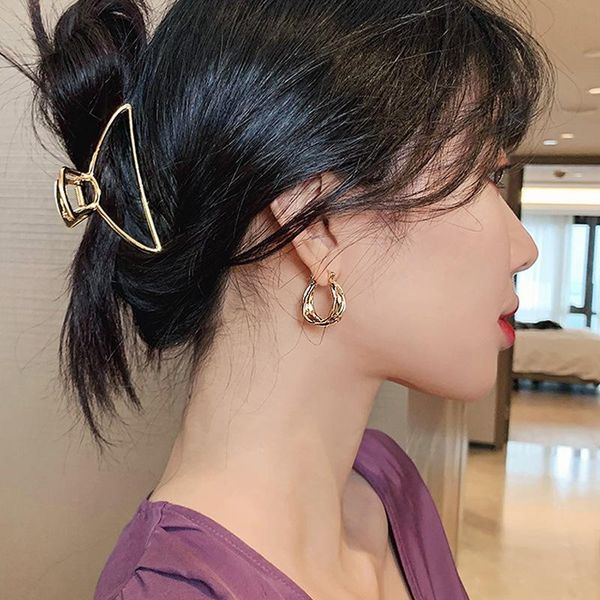 hoop & huggie trendy earrings for women girls gold filled geometry concave and convex pageant fashion jewelry, Golden;silver
hoop & huggie trendy earrings for women girls gold filled geometry concave and convex pageant fashion jewelry, Golden;silver