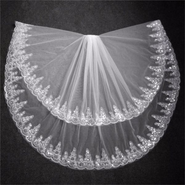 bridal veils nuoxifang veil short with comb lace appliqued edge tulle two layer elbow length wedding accessories 2021, Black
bridal veils nuoxifang veil short with comb lace appliqued edge tulle two layer elbow length wedding accessories 2021, Black