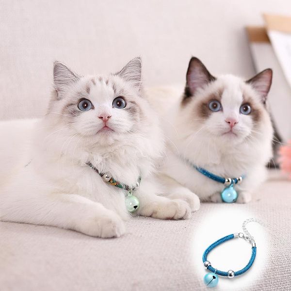pet cat collars leads adjustable cute japanese style collar solid color bell decor supplies fashion accessories 
pet cat collars leads adjustable cute japanese style collar solid color bell decor supplies fashion accessories