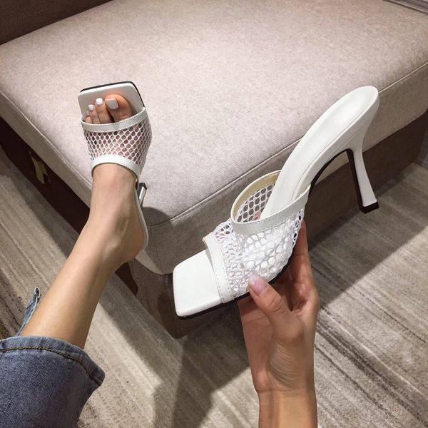 eilyken new pu square head peep toe high heel mesh slippers summer fashion slip on thin heels slides women mulestepakgjalsdgjdoajg, Black
eilyken new pu square head peep toe high heel mesh slippers summer fashion slip on thin heels slides women mulestepakgjalsdgjdoajg, Black