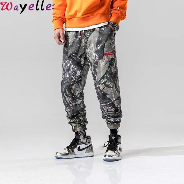 men's pants camouflage men 2021 autumn loose hip hop harem joggers cargo tactical sweatpants, Black
men's pants camouflage men 2021 autumn loose hip hop harem joggers cargo tactical sweatpants, Black