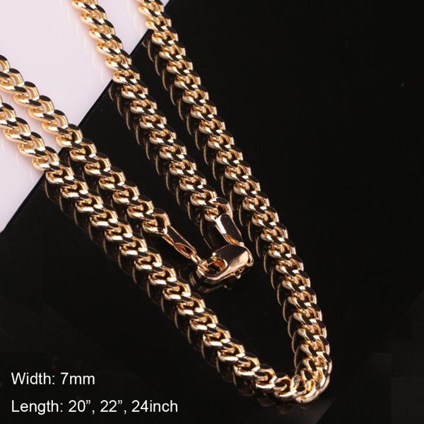 5pcs wholesale men jewelry necklaces 7mm width gold color long figaro chain necklace for fashion chains, Silver
5pcs wholesale men jewelry necklaces 7mm width gold color long figaro chain necklace for fashion chains, Silver