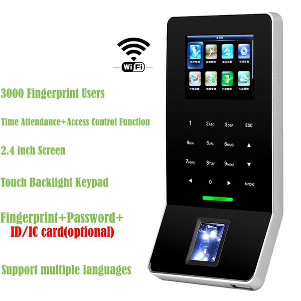 fingerprint access control 2.4 inch lcd biometric wifi time language tcp/ip reader attendance russian/arabic/french
fingerprint access control 2.4 inch lcd biometric wifi time language tcp/ip reader attendance russian/arabic/french