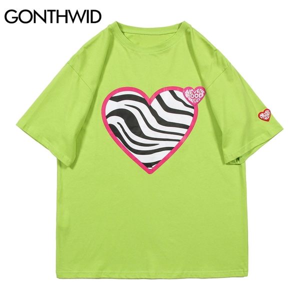 t-shirts harajuku zebra stripe heart print short sleeve tees shirts streetwear mens hip hop casual cotton tshirts 210602, White;black
t-shirts harajuku zebra stripe heart print short sleeve tees shirts streetwear mens hip hop casual cotton tshirts 210602, White;black