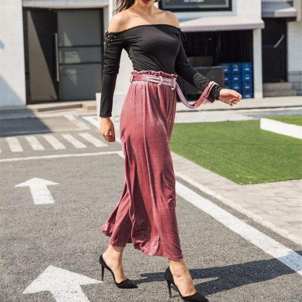women's pants & capris elegant women autumn winter wide leg loose high waist female trouser, Black;white
women's pants & capris elegant women autumn winter wide leg loose high waist female trouser, Black;white