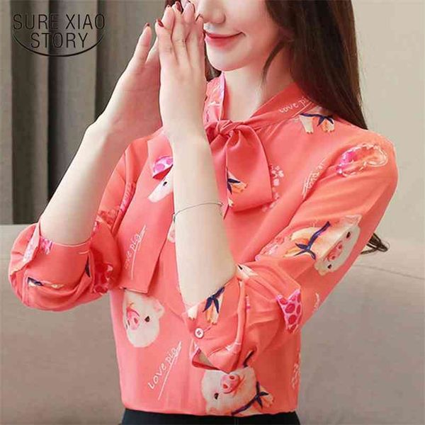 women blouses chiffon blouse women's clothing ladies bow stand clothes plus size harajuku pink full 2828 50 210510, White
women blouses chiffon blouse women's clothing ladies bow stand clothes plus size harajuku pink full 2828 50 210510, White
