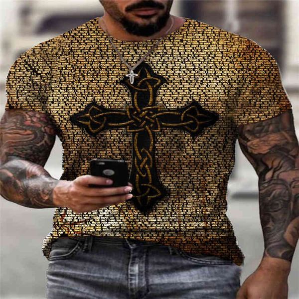 brand chrome/hearts tees crosin men's summer casual fashion round neck cross printed 3d t-shirt wvb6, White
brand chrome/hearts tees crosin men's summer casual fashion round neck cross printed 3d t-shirt wvb6, White
