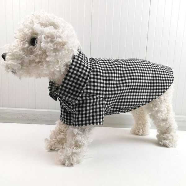 dog shirts british style plaid cotton pet puppy t-shirt clothes for small medium dogs cat accessory apparel
dog shirts british style plaid cotton pet puppy t-shirt clothes for small medium dogs cat accessory apparel