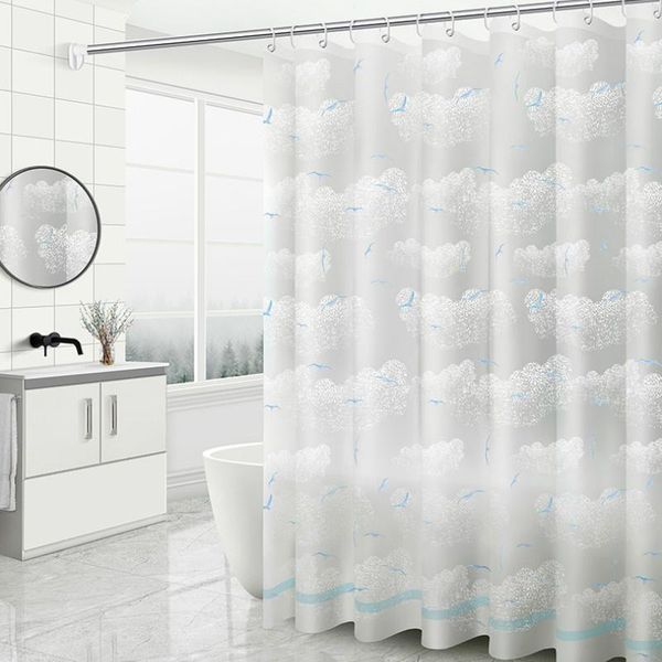 translucent shower curtain cloud printed waterproof mouldproof bath curtains with hooks bathroom decor
translucent shower curtain cloud printed waterproof mouldproof bath curtains with hooks bathroom decor