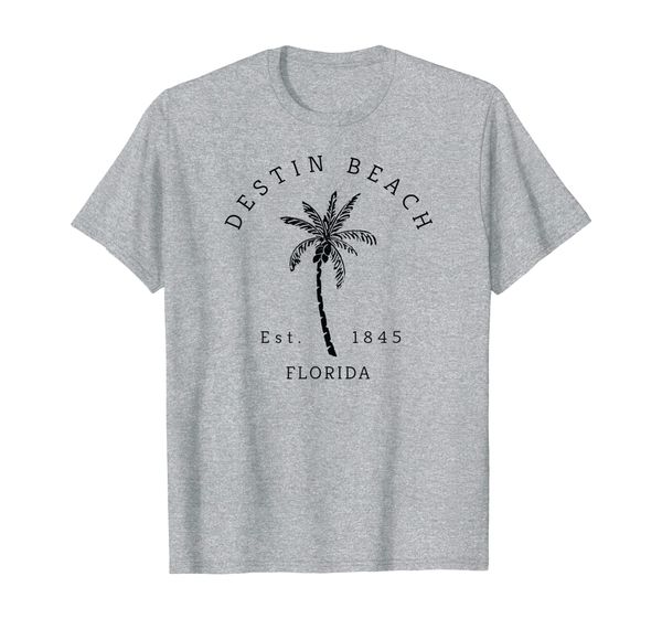 Retro Cool Original Destin Florida Beach Palm Tree Novelty T-Shirt, Mainly pictures
Retro Cool Original Destin Florida Beach Palm Tree Novelty T-Shirt, Mainly pictures