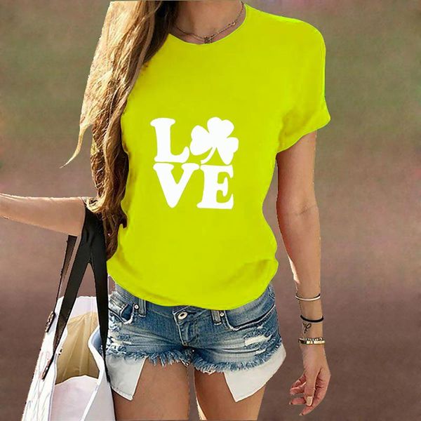 #s0 women casual st. patrick's day printed t-shirts cotton short sleeve o-neck tees vogue streetwear mujer camisetas women's t-sh, White
#s0 women casual st. patrick's day printed t-shirts cotton short sleeve o-neck tees vogue streetwear mujer camisetas women's t-sh, White