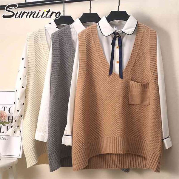 spring autumn plus size s-3xl knitted sweater vest women sleeveless waistcoat korean style female knitwear 210421, Black;white
spring autumn plus size s-3xl knitted sweater vest women sleeveless waistcoat korean style female knitwear 210421, Black;white