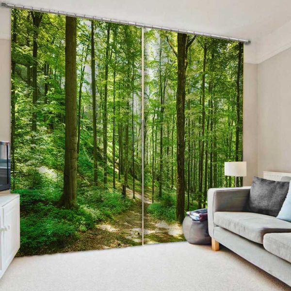 curtain & drapes beautiful po fashion customized 3d curtains green forest soundproof windproof cortinas
curtain & drapes beautiful po fashion customized 3d curtains green forest soundproof windproof cortinas