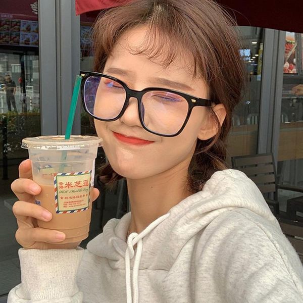 sunglasses transparent computer glasses frame women men anti blue light square eyewear blocking ray optical spectacle eyeglass, White;black
sunglasses transparent computer glasses frame women men anti blue light square eyewear blocking ray optical spectacle eyeglass, White;black