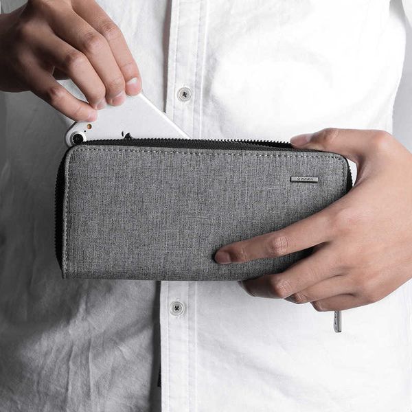kaka wallet men's long oxford cloth holding young simple fashion student korean wallet, Black
kaka wallet men's long oxford cloth holding young simple fashion student korean wallet, Black