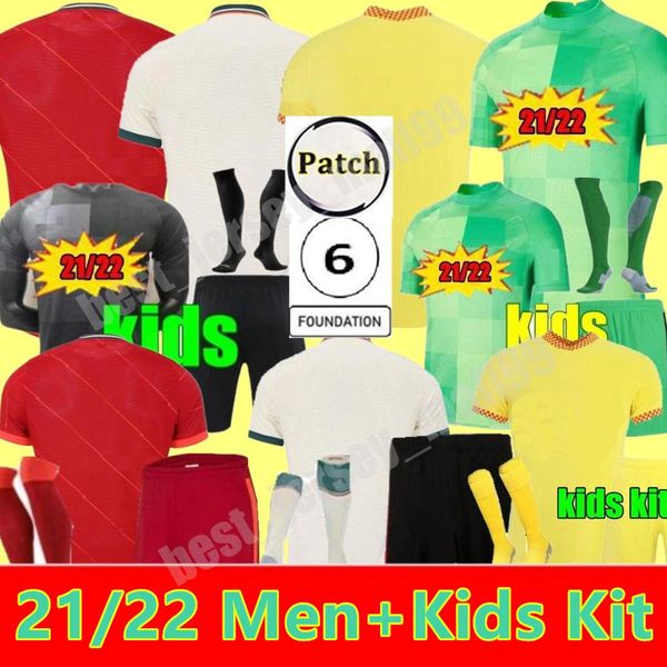 the new m.salah children's suit home court away game soccer jerseys 21-22 alexander arnold mane firmino virgil diogo j thiago phillips, Black
the new m.salah children's suit home court away game soccer jerseys 21-22 alexander arnold mane firmino virgil diogo j thiago phillips, Black