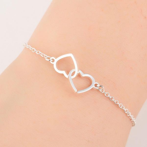 charm bracelets wangaiyao2021 fashion wild double love ladies bracelet sweet and romantic small fresh peach heart pendant hand jewelry femal, Golden;silver
charm bracelets wangaiyao2021 fashion wild double love ladies bracelet sweet and romantic small fresh peach heart pendant hand jewelry femal, Golden;silver