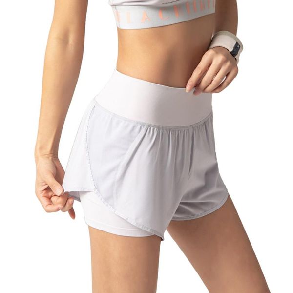 running shorts women casual loose style solid yoga quick dry cycling biker gym high waist two-layer sweatpants, Black;blue
running shorts women casual loose style solid yoga quick dry cycling biker gym high waist two-layer sweatpants, Black;blue