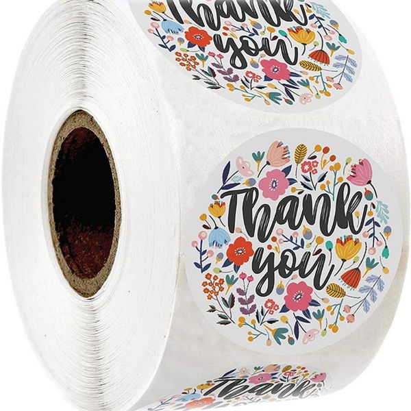 gift wrap 100pcs thank you stickers with flowers scrapbooking stationery mailing supplies for package favors labels
gift wrap 100pcs thank you stickers with flowers scrapbooking stationery mailing supplies for package favors labels