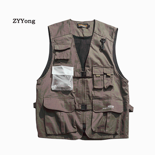 men's vests summer mesh vest for men spring autumn male casual thin breathable multi pocket waistcoat mens baggy with many pockets, Black;white
men's vests summer mesh vest for men spring autumn male casual thin breathable multi pocket waistcoat mens baggy with many pockets, Black;white