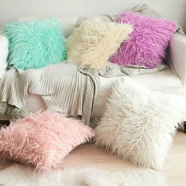 cushion/decorative pillow thick long plush solid color cushion cover soft fur warm decorative sofa home decor
cushion/decorative pillow thick long plush solid color cushion cover soft fur warm decorative sofa home decor