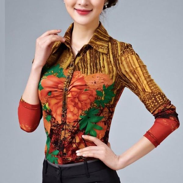 women's blouses & shirts 2021 fall spring womens printed floral pattern orange full sleeve mesh blouse , female women 3xl slim pleated, White
women's blouses & shirts 2021 fall spring womens printed floral pattern orange full sleeve mesh blouse , female women 3xl slim pleated, White