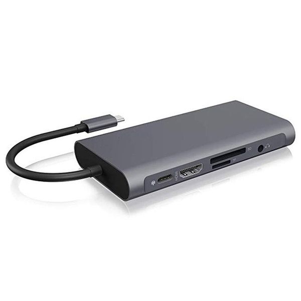 type c hub to dual 4k usb3.0 usb2.0 pd charging vga rj45 3.5mm audio jack with tf/sd card slot usb adapter docking stations
type c hub to dual 4k usb3.0 usb2.0 pd charging vga rj45 3.5mm audio jack with tf/sd card slot usb adapter docking stations