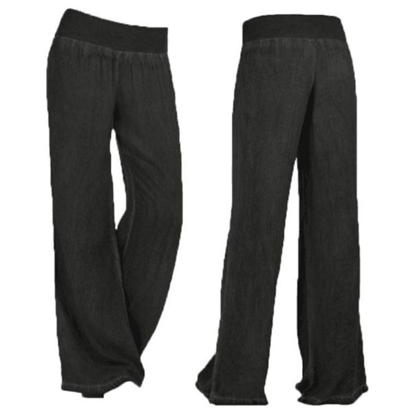 women's pants & capris casual loose solid long denim elastic waist mid pleated fashion wide leg plus size s-5xl, Black;white
women's pants & capris casual loose solid long denim elastic waist mid pleated fashion wide leg plus size s-5xl, Black;white