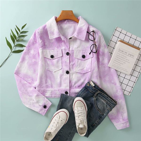 hsa autumn streetwear women pink tie-dye jacket korean casual harajuku pocket ladies loose short printed long sleeve coat 210417, White;black
hsa autumn streetwear women pink tie-dye jacket korean casual harajuku pocket ladies loose short printed long sleeve coat 210417, White;black