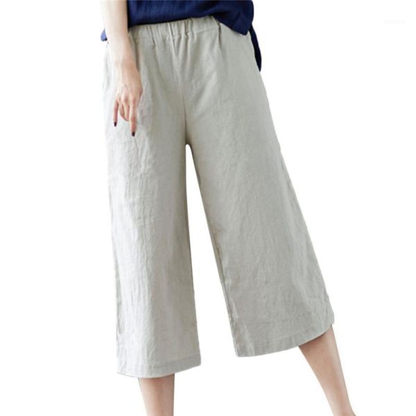 women's pants & capris fashion women summer casual solid elastic waist loose cotton linen trouser cropped elegant wide leg #4r22, Black;white
women's pants & capris fashion women summer casual solid elastic waist loose cotton linen trouser cropped elegant wide leg #4r22, Black;white