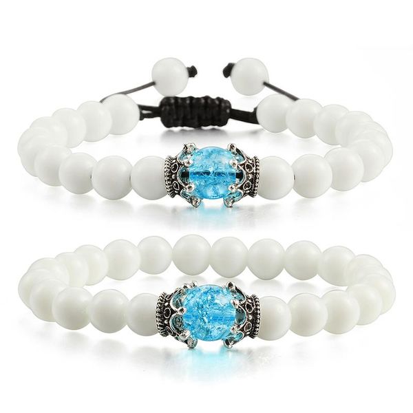 beaded, strands vintage beads bracelet for men women charm silver color crown fashion white natural stone bracelets luxury jewelry male puls, Black
beaded, strands vintage beads bracelet for men women charm silver color crown fashion white natural stone bracelets luxury jewelry male puls, Black