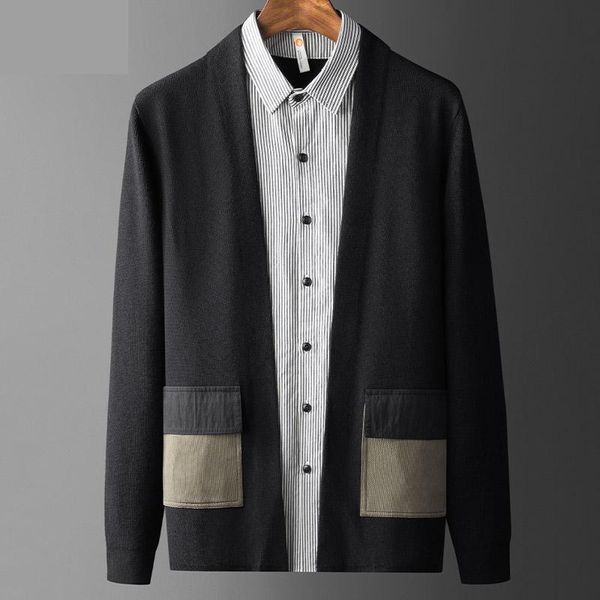 men's sweaters arrival knitted cardigan men fashion handsome casual coat spring autumn computer single breasted sweater size -4xl, White;black
men's sweaters arrival knitted cardigan men fashion handsome casual coat spring autumn computer single breasted sweater size -4xl, White;black